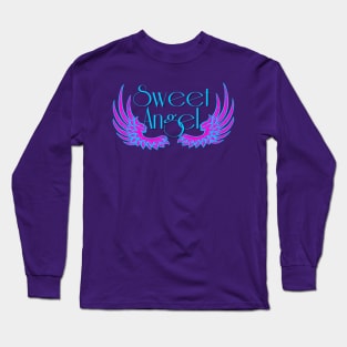 Sweet Angel with Wings Long Sleeve T-Shirt